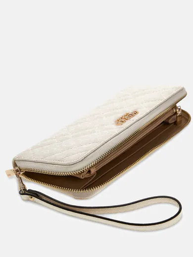 Carteira Grande Isemay 4G Logo Branca