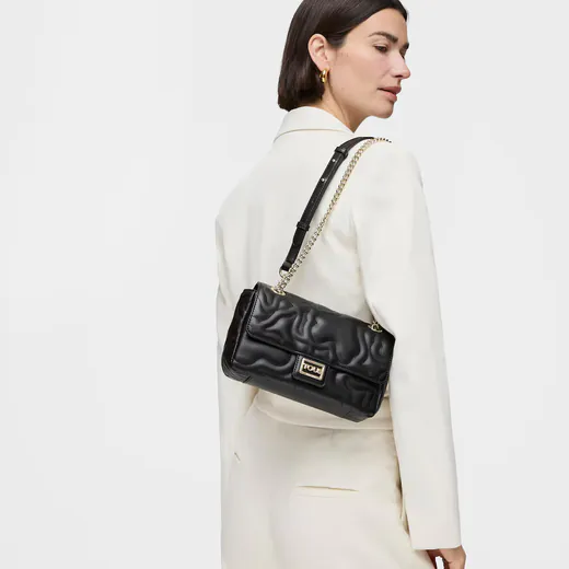 Mala de Ombro/Tiracolo Pequena Kaos Dream Preta