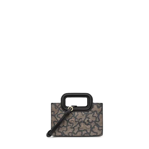 Mini Mala Tiracolo Kaos Icon Preta