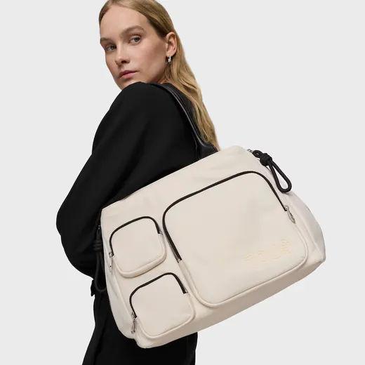 Mala Shopper Grande Roomy Bege