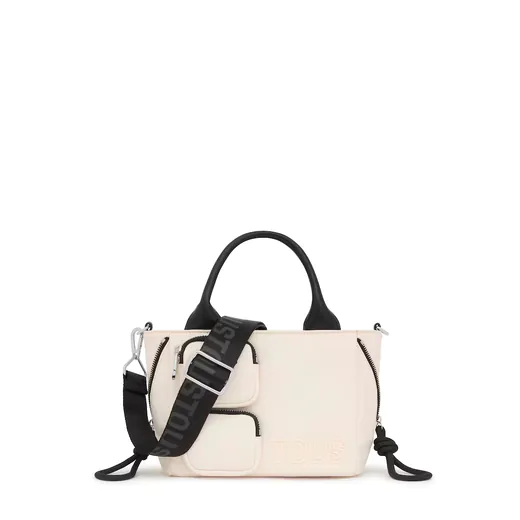Mala Shopper Pequena Roomy Bege