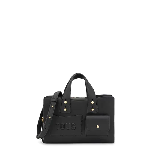 Mala de Mão/Tiracolo Pequena Back To Basics Preta