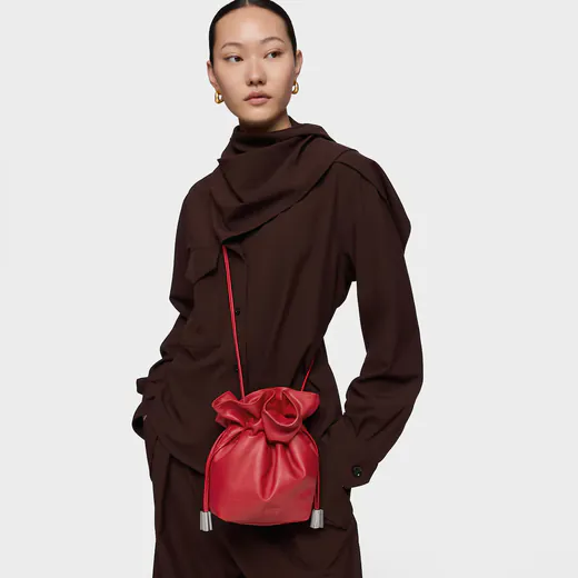 Mala Bucket Pequena Tous Heritage Vermelha