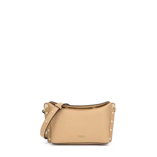 Mala de Tiracolo Pequena Jewelry Studs Areia