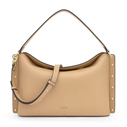 Mala de Tiracolo City Jewelry Studs Areia