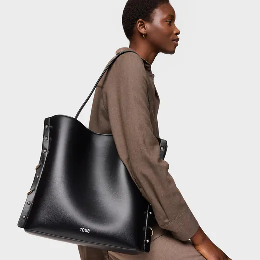 Mala Tote Jewelry Studs Preta