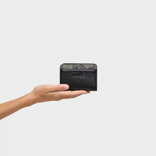 Carteira Média Kaos Icon Preta