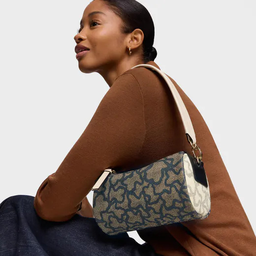 Minimala Ombro Kaos Icon Preta