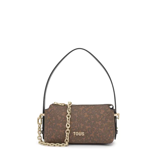 Mala de Ombro Kaos Mini Lines Castanha