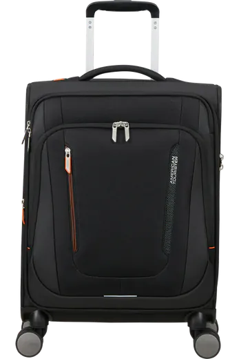 Mala de Cabine 55cm Expansível 4 Rodas Preto Sombra
