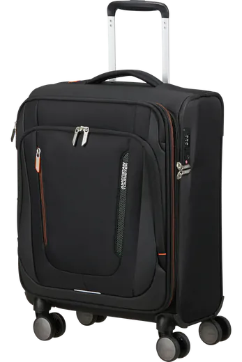 Mala de Cabine 55cm Expansível 4 Rodas Preto Sombra