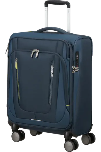 Mala de Cabine 55cm 4 Rodas Azul-Marinho