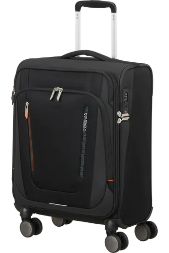 Mala de Cabine 55cm 4 Rodas Preto Sombra