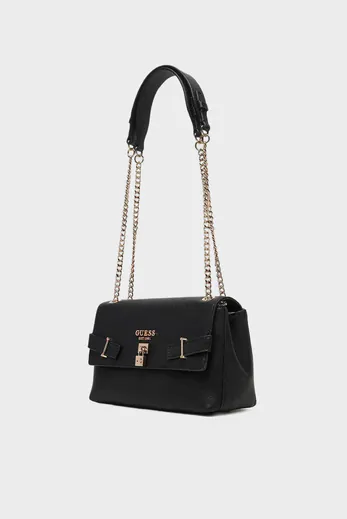 Mala de Ombro/Tiracolo Yesba Saffiano Preta