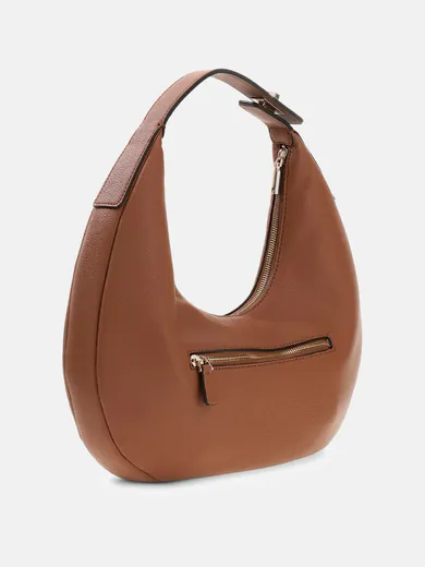 Mala de Ombro Evie Hobo Castanha