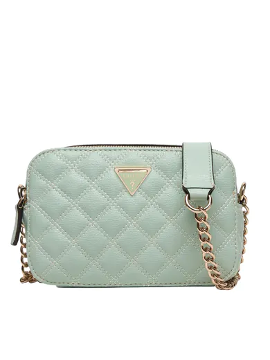Mala de Tiracolo Giully Quilted Verde-claro