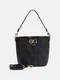 Mini Mala bucket com Logo Karnilla Preta - Guess | Mini Mala bucket com Logo Karnilla Preta | MISSCATH
