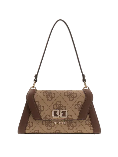 Mala de Ombro/Tiracolo Karnilla Logo Castanha