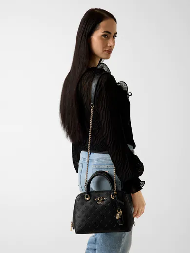 Mala de Mão Pequena Dita Logo Preta