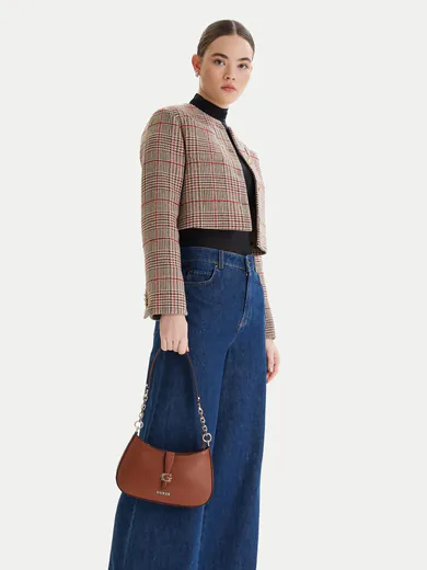 Mala de Ombro Carrie Castanha