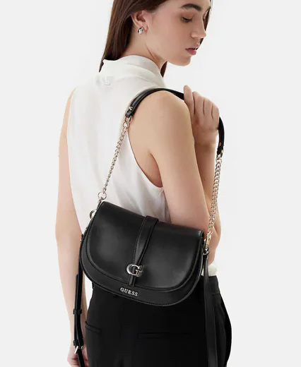 Mala de Ombro/Tiracolo Carrie Preta