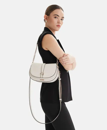 Mala de Ombro/Tiracolo Carrie Creme