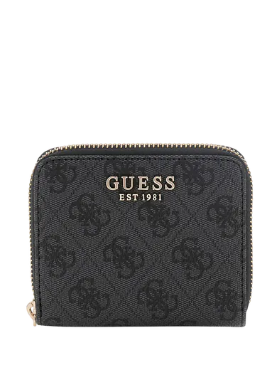 Carteira Pequena Laurel Logo Preta