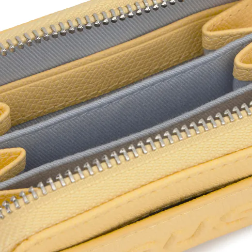 Porta-moedas Back to Basics Amarelo