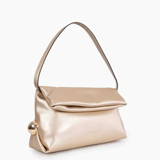 Mala de Ombro Média Dourada