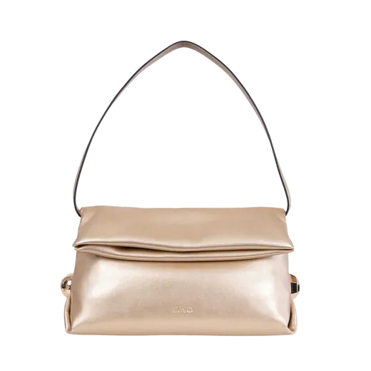 Mala de Ombro Média Dourada