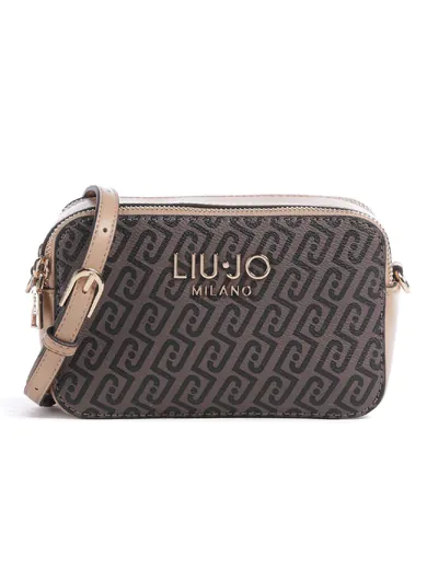 Mala de Tiracolo Camera Castanho-escuro