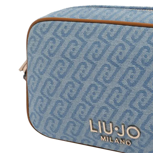 Mala de Tiracolo Camera Azul/Castanha