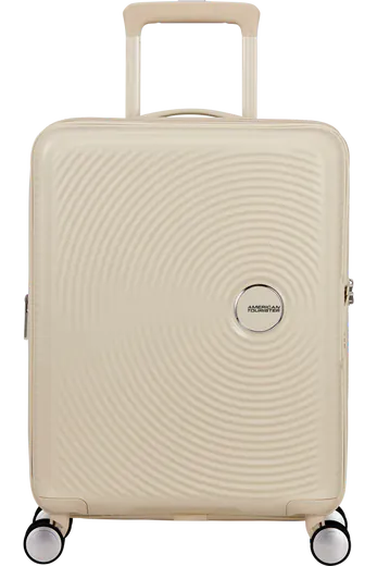 Mala de Cabine 55cm Expansível 4 Rodas Areia de Coco