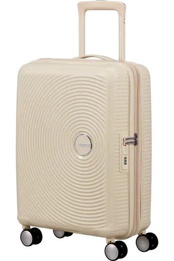 Mala de Cabine 55cm Expansível 4 Rodas Areia de Coco