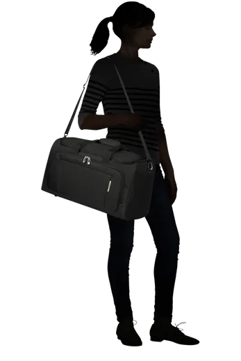 Saco de Viagem 55cm 2 Noites Preto