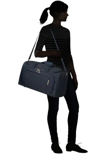 Saco de Viagem 55cm 2 Noites Azul Marinho