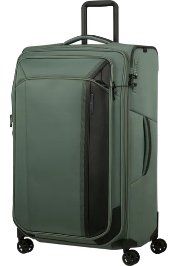 Mala de Viagem Grande 79cm 4 Rodas Expansível Sálvia