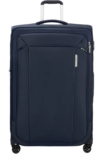 Mala de Viagem Extragrande 82cm 4 Rodas Expansível Azul Marinho