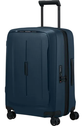 Mala de Cabine 55cm 4 Rodas Expansível Azul Meia-Noite