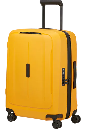 Mala de Cabine 55cm 4 Rodas Expansível Amarelo Radiante