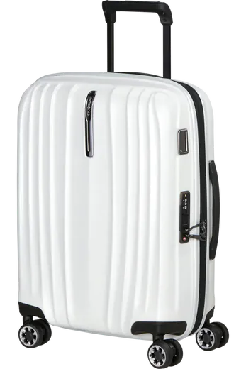 Mala de Cabine 55/40cm Expansível 4 Rodas Algodão Branco