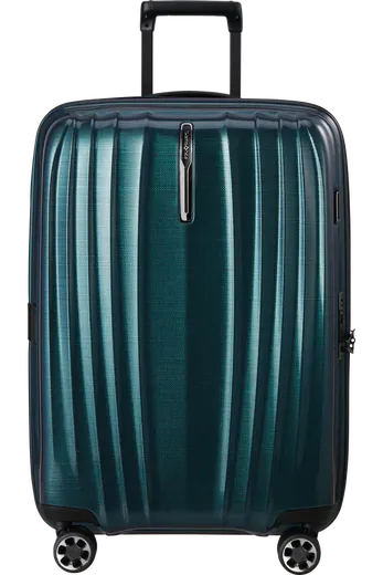 Mala de Viagem Grande 70cm Expansível 4 Rodas Azul Petróleo