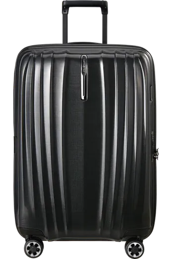 Mala de Viagem Grande 70cm Expansível 4 Rodas Preto Onyx