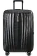 Mala de Viagem Grande 70cm Expansível 4 Rodas Preto Onyx