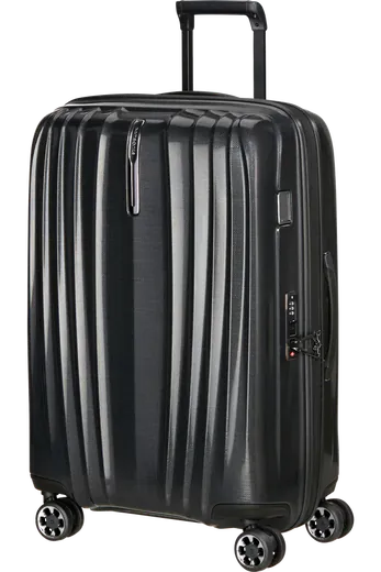 Mala de Viagem Grande 70cm Expansível 4 Rodas Preto Onyx