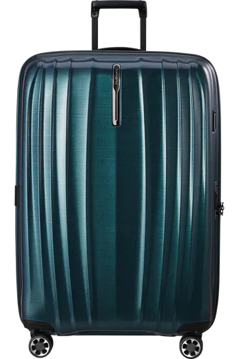 Mala de Viagem Extragrande 82cm Expansível 4 Rodas Azul Petróleo