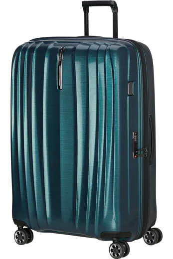 Mala de Viagem Extragrande 82cm Expansível 4 Rodas Azul Petróleo