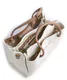 Mala Shopper Alexia Branca/Castanha - Valentino | Mala Shopper Alexia Branca/Castanha | Misscath