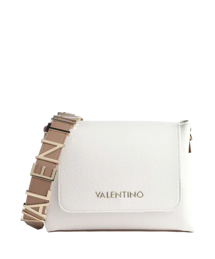 Mala de Tiracolo Alexia Branca/Castanha