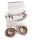 Mala de Tiracolo Alexia Branca/Castanha - Valentino | Mala de Tiracolo Alexia Branca/Castanha | Misscath